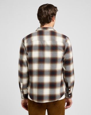 Regular Leesure Shirt Brentwood Plaid, Lee