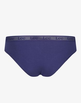 3 Pack Panties in Blue Rose Grey Marl alternative view 2