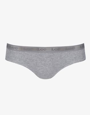 3 Pack Panties in Blue Rose Grey Marl alternative view 4