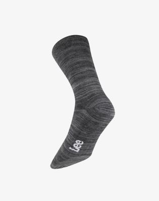 3 Pack Socks in Grey Green Blue Marl alternative view 2