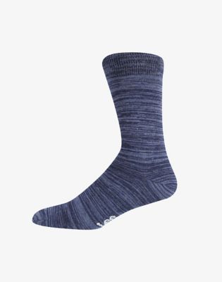 3 Pack Socks in Grey Green Blue Marl alternative view 4