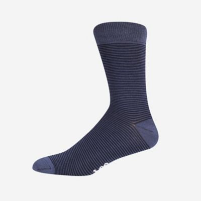 3 Pack Socks in Blue Navy Striped alternative view