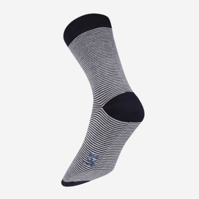 3 Pack Socks in Blue Navy Striped alternative view 3