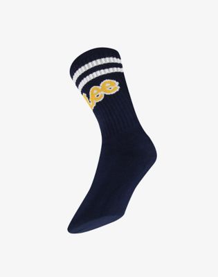 3 Pack Sports Socks in Navy Grey Marl White alternative view 2