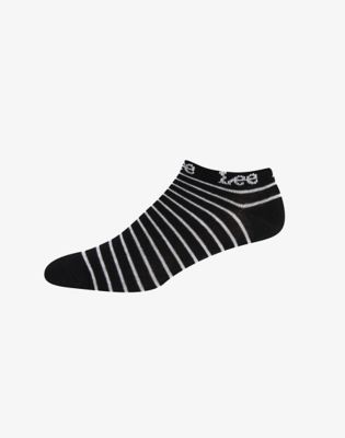 3 Pack Trainer Liners:White Striped:37-41 alternative view 4