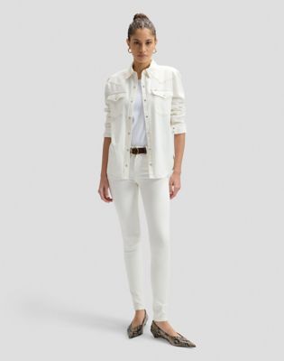 Scarlett High Skinny Jean in Winter White