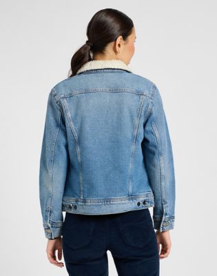 Lee Regular Sherpa Rider Jacket Teleport Me, Lee