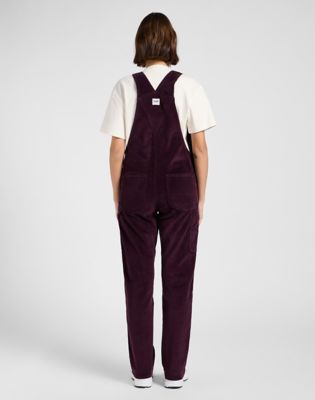 Workwear Straight Bib in Deep Wine