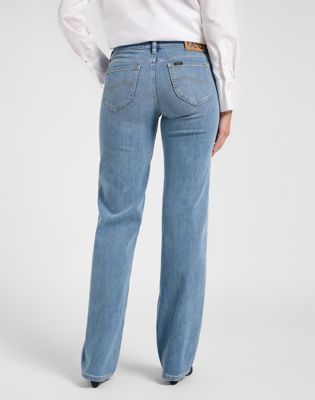 Zoe Low Rise Straight Jean in Next Horizon