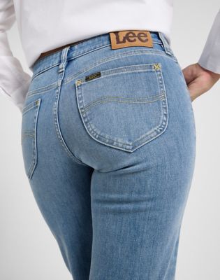 Zoe Low Rise Straight Jean in Next Horizon