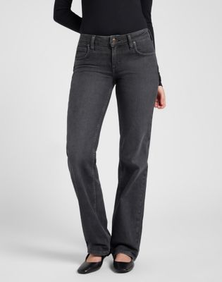 Zoe Low Rise Straight Jean in No Compromise