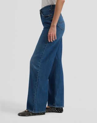 Stella Wide Leg Jean in Ink Pool