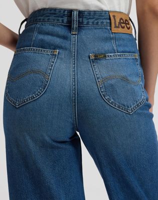 Stella Wide Leg Jean in Ink Pool