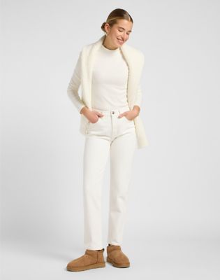 Carol Regular Jean in Galaxy White