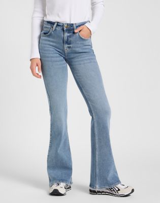 Breese Flare Jean in Light Twist