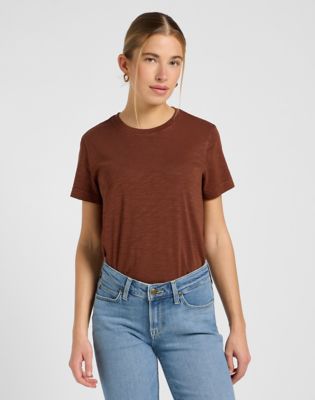 Regular Perfect Tee in Luxe Brown