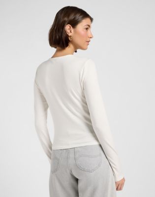 Lee Slim Corset Top Ecru, Lee