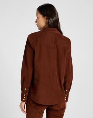 Lee Regular Western Shirt Luxe Brown, Lee