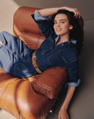 Lee Maxi Denim Utility Dress Time Of Our Life, Lee