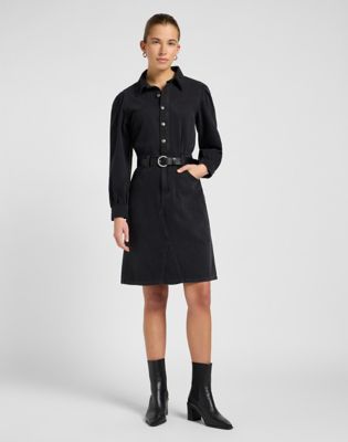 Regular Long Sleeve Dress in Dark Memory