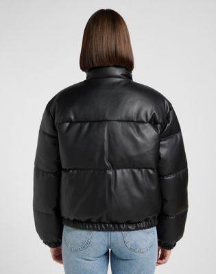 Lee Relaxed Rider Puffer Jacket Unionall Black Taglia XS