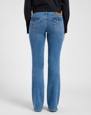 Lee Flap Pocket Jessica Bootcut Jean Denim Get Em, Lee