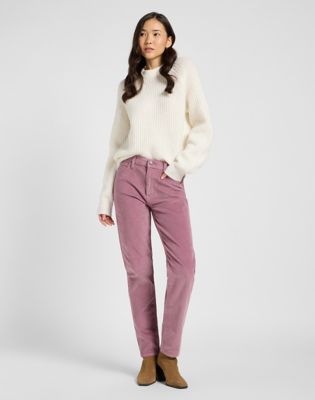 Carol Regular Corduroy Pant in Plumberry