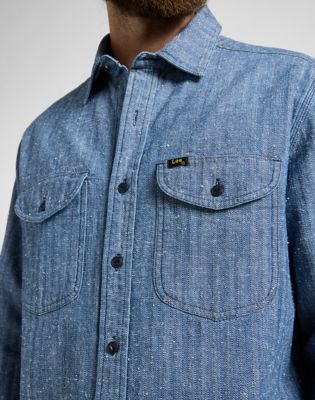 101 Heritage Workwear Relaxed Shirt in Dark Indigo