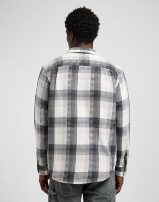 Lee Workwear Relaxed Shirt 2.0 Rebel Navy Plaid, Lee