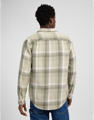 Lee Workwear Relaxed Shirt 2.0 Oak Moss Plaid, Lee