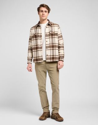 Relaxed Overshirt in Arabica Plaid