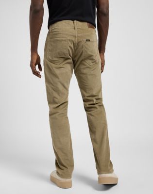 Lee Straight MVP Corduroy Pant Oscar Khaki, Lee