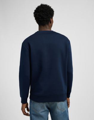 Regular Wobbly Lee Sweatshirt Rivet Navy, Lee