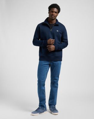 Relaxed Half Zip Sweatshirt | Men | Lee®