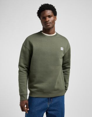 Workwear Relaxed Sweatshirt in Oak Moss