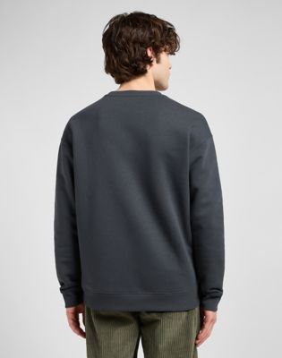 Lee Workwear Relaxed Sweatshirt Washed Black, Lee