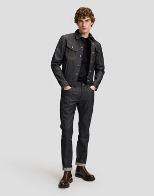 101 S Slim Jean in Dry Blue