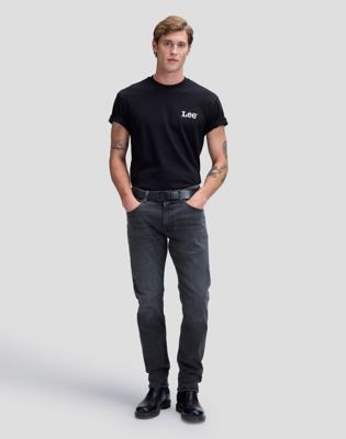 Casual Leather Belt in Black