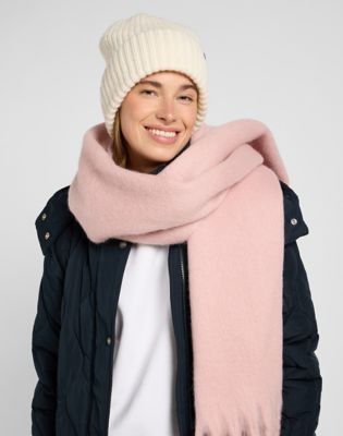 Lee Oversized Beanie Ecru, Lee