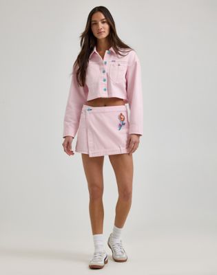Women's Lee® x Ruohan Wang Skort in Light Pink alternative view 2