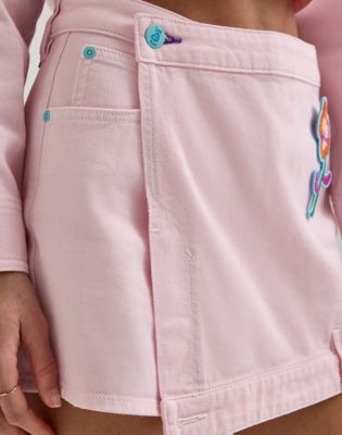 Women's Lee® x Ruohan Wang Skort in Light Pink alternative view 4