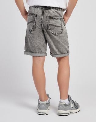 Lee Elasticated Short Grey Wash, Lee
