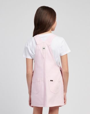 Pinafore Dress in Pink Lady alternative view