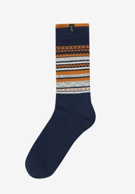 Lee 2-Pack Boot Socks Grey Marl Indigo Ochre, Lee