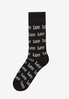 Lee 5-Pack Gift Socks Grey Marl Black Green, Lee