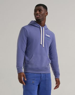 Lee x Crayola Limited Edition Colors Hoodie Violet Blue Size L
