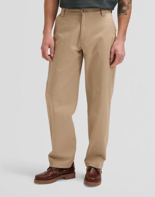 Lee Workwear Loose Lightweight Chino Pant Perfect Khaki, Lee