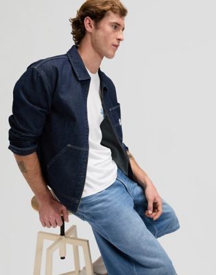 Loose Drawstring Jort in Mid Stone