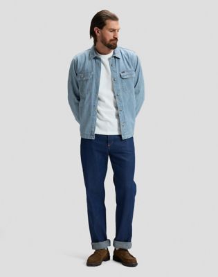 101 50'S Rider Relaxed Jean in Dry Red Cast