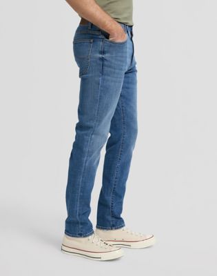 MVP Slim Jean in Blue Print alternative view 3